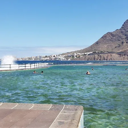1st Line Sea View 3 In Tenerife 92m2 Apartment Bajamar (La Laguna)